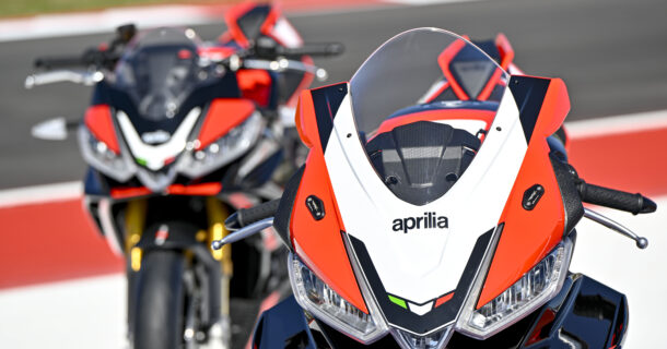 Aprilia RSV4 1100 Factory SE-09 SBK ab 24‘495Fr. Aprilia Tuono V4 1100 Factory SE-09 SBK ab 20‘495Fr.